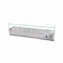 COUNTERTOP REFRIGERATED DISPLAY 160 CM - 1/3 GN 